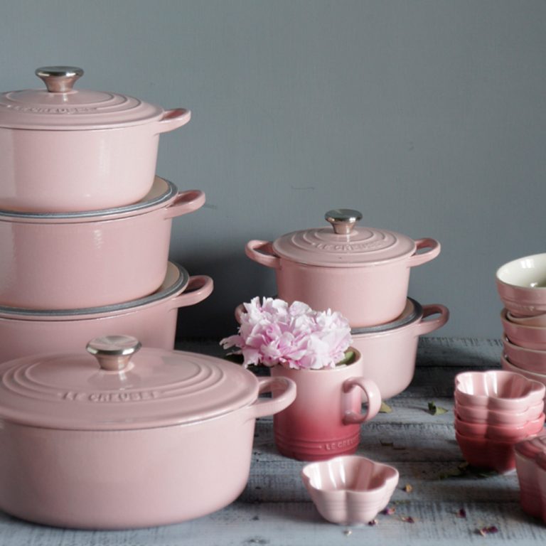 LE CREUSET Chiffon Pink 低至35折